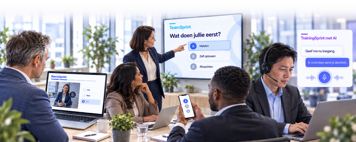 Het Cyberskills Academy-dashboard